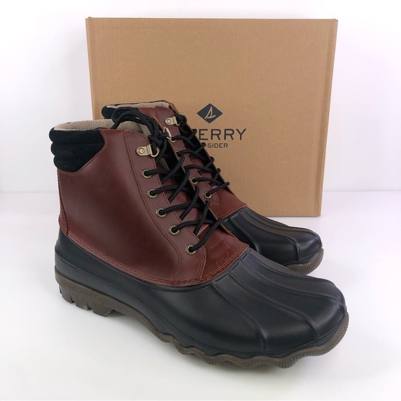 Sperry Other - Sperry Top Sider Avenue Waterproof Duck Boots Men Brown STS10548